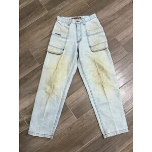 Vintage 90s y2k Light Wash JNCO Jeans